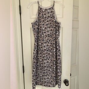 Banana Republic Halter Neck Midi floral dress